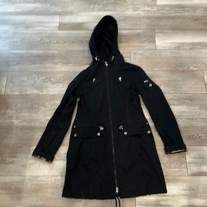 Light black Rain Coat